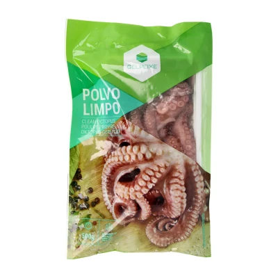 Aštuonkojis, pjaustytas, šaldytas