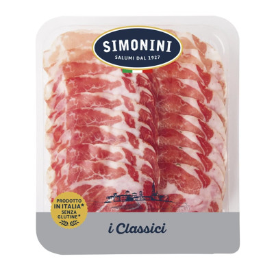 Vytinta kiaulienos sprandinė COPPA STAGIONATA, pjaustyta