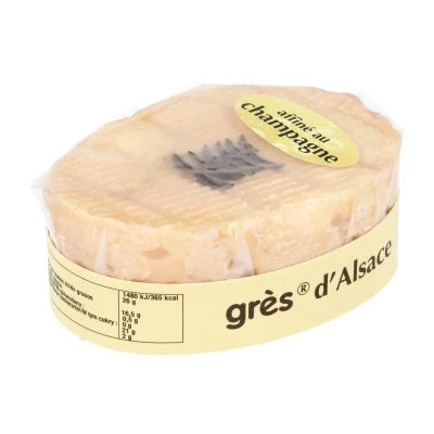 Sūris GRES D’ALSACE AFFINE AU CHAMPAGNE, brandintas 60 d.