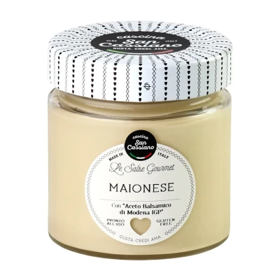 Majonezas su Modenos balzaminiu actu