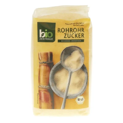 Nerafinuotas cukranendrių cukrus, ekologiškas