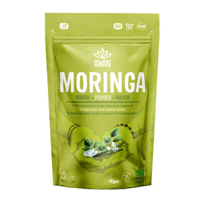 Moringos milteliai, ekologiški