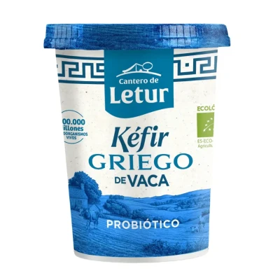 Kefyras nenugriebto pieno KEFIR SUAVE, 7.6 % rieb., ekologiškas