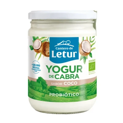 Ožkų jogurtas nenugriebto pieno kokosų skonio, 4,1% rieb., ekologiškas