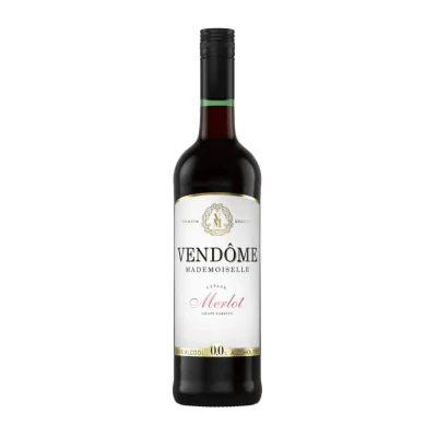 Nealkoholinis raudonas vynas MERLOT