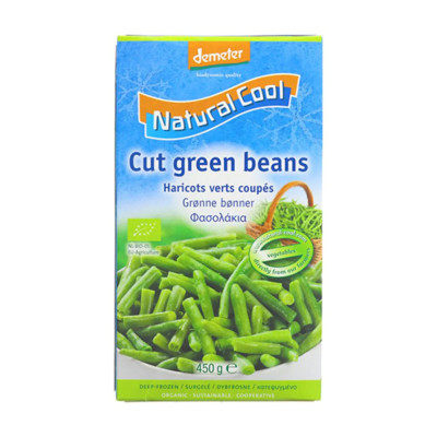 Šparaginės pupelės šaldytos, biodinaminės