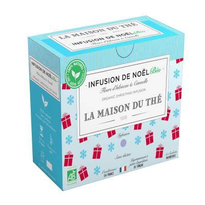 Vaisinė arbata CHRISTMAS INFUSION, 15 pak., ekologiška