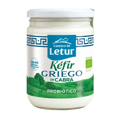 Graikiškas ožkų ir avių kefyras nenugriebto pieno KEFIR GRIEGO, 4,1% rieb., ekologiškas