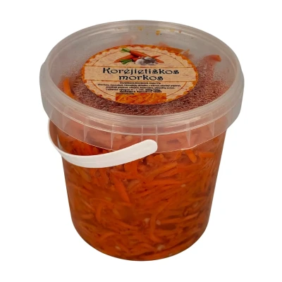 Aštrios morkų salotos SAVICKŲ ŪKIS