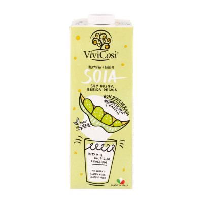 Sojų gėrimas be cukraus SOIA NON ZUCCHERATA