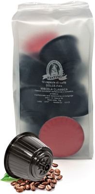 Kavos kapsulės DOLCE-FAN CLASSICA, 10 vnt.