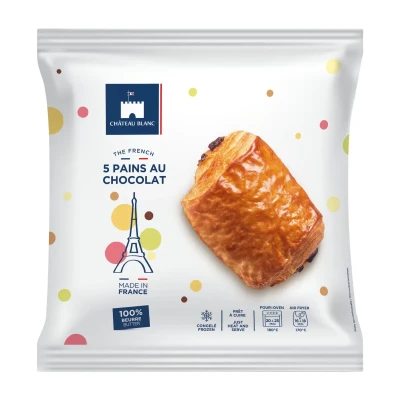 Bandelės su šokoladu, šaldytos, 5x75 g