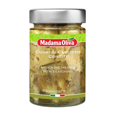 Artišokų šerdys su prieskoniais