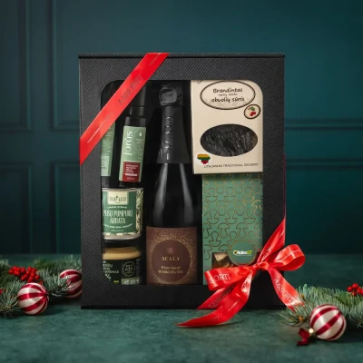 Kalėdinis dovanų rinkinys SKONIŲ SKRYNIA