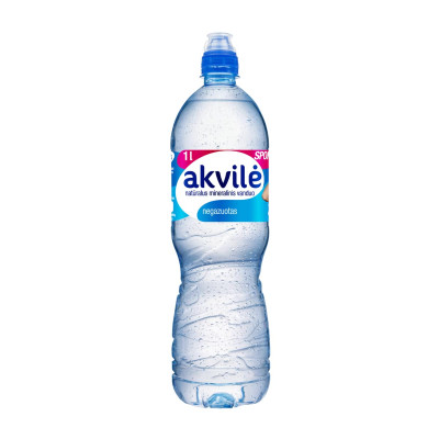 Negazuotas natūralus mineralinis vanduo SPORT