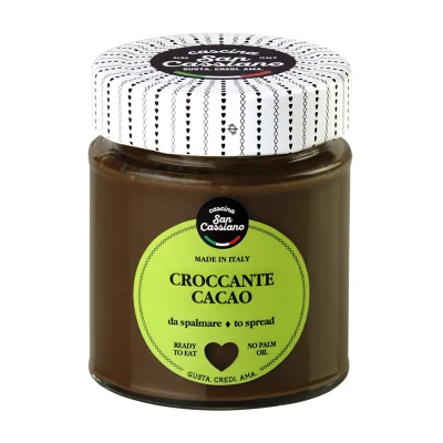 Traškus lazdyno riešutų ir kakavos kremas su Kadayif traškučiais