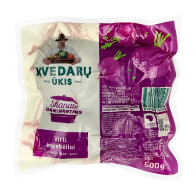 Burokėliai KVEDARŲ ŪKIS, virti, lupti