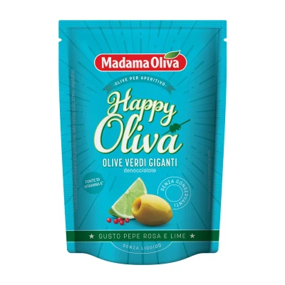 Alyvuogės didžiosios su laimais ir rožiniais pipirais