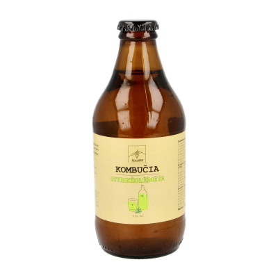 Kombučia MĖTA IR CITRINŽOLĖ