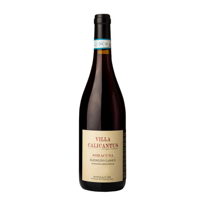 Raudonas sausas vynas VILLA CALICANTUS  SORACUNA DOC, 12 %
