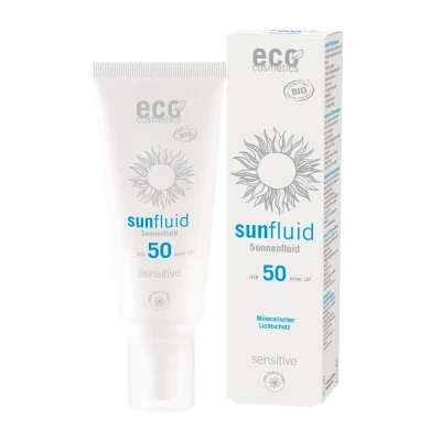 Purškiamas losjonas nuo saulės SPF50, jautriai odai, ekologiškas