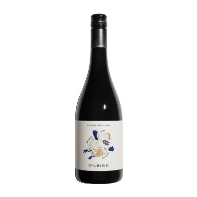 Nealkoholinis raudonas sausas vynas ODDBIRD GSM
