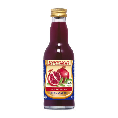 Granatų sultys, ekologiškos