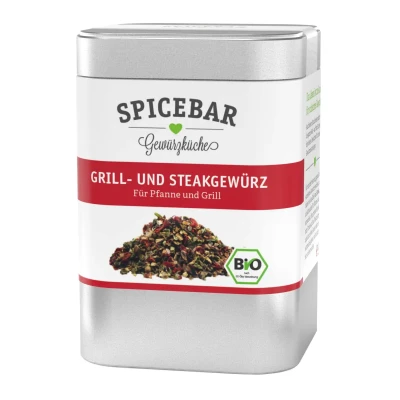 Prieskoniai kepsniams ir daržovėms GRILL UND STEAK, ekologiški