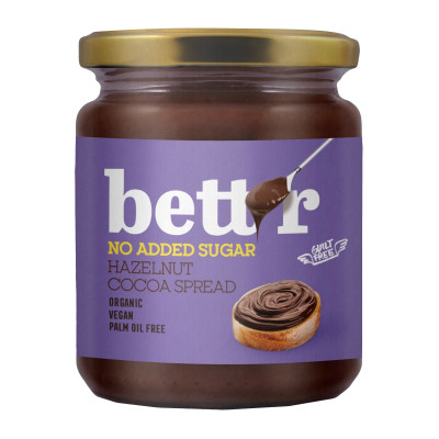 Lazdyno riešutų ir kakavos kremas, ekologiškas