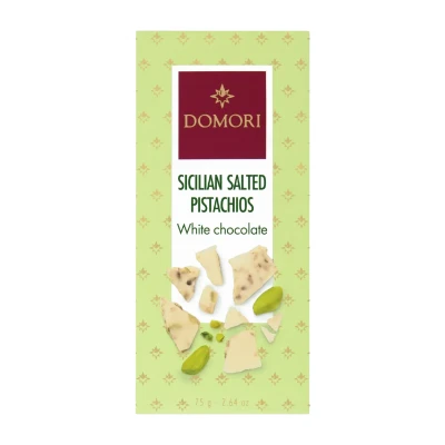 Baltasis šokoladas SICILIAN SALTED PISTACHIOS