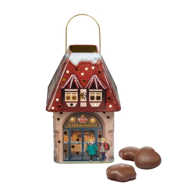 Dėžutė ŽIBINTAS su įdarytais meduoliais