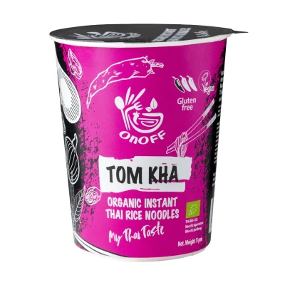 Greito paruošimo sriuba TOM KHA, mažai aštri, ekologiška