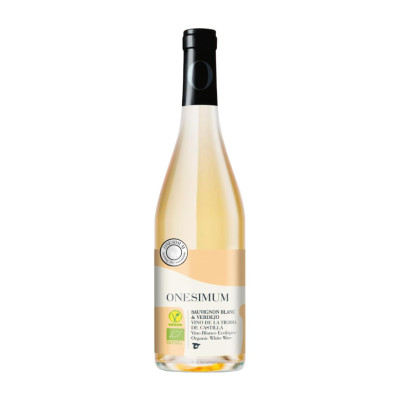 Baltas sausas vynas ONESIMUM SAUVIGNON BLANC & VERDEJO, 11.5 %, ekologiškas