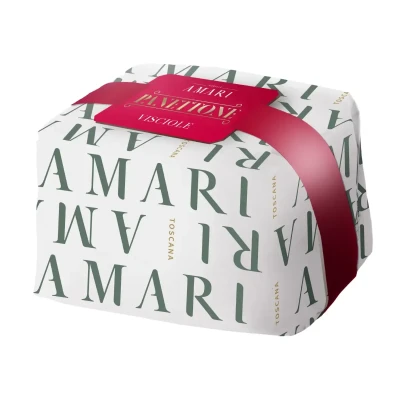 Itališkas pyragas PANETTONE VISCIOLE su vyšniomis