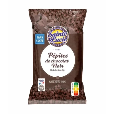 Juodojo šokolado gabalėliai