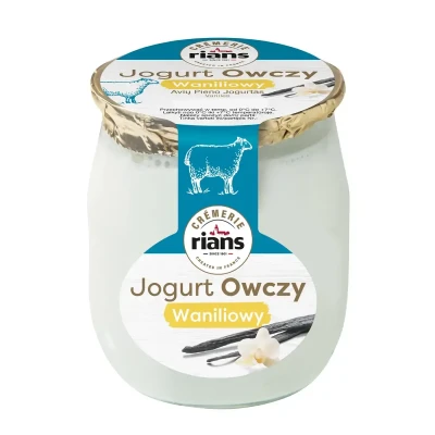 Avių jogurtas RIANS su vanile 5,5% rieb.