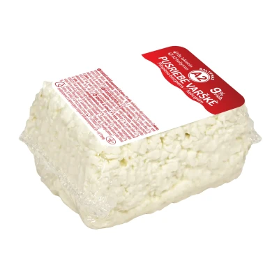 Pusriebė varškė iš A2 pieno, 9 % rieb., be laktozės