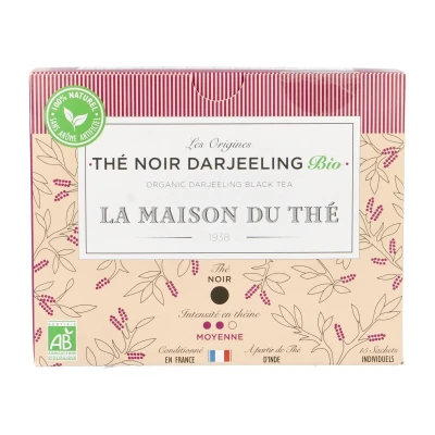 Juodoji arbata DARJEELING, ekologiška, 15 pak.