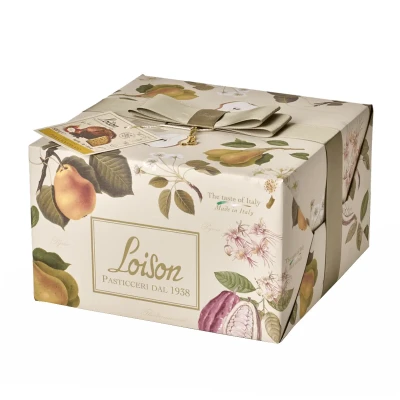 Itališkas pyragas PANETTONE su kriaušėmis ir šokoladu