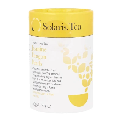 Žalioji arbata su jazminų žiedais JASMINE DRAGON PEARLS, biri, ekologiška