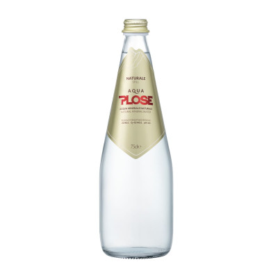 Natūralus mineralinis vanduo PLOSE NATURALE, negazuotas, 750 ml
