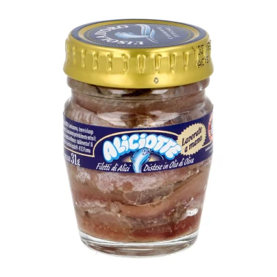 Ančiuvių filė alyvuogių aliejuje L’ISOLA D'ORO