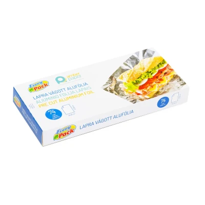 Aliuminio folija lapais 30,48 x 27,30 cm, 74 lapai