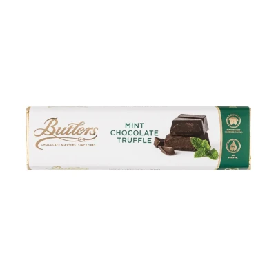 Šokoladinių triufelių batonėlis MINT TRUFFLE