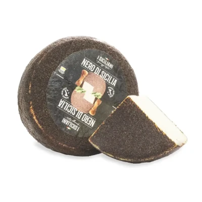 Avių sūris PECORINO SEMISTAGIONATO NERO DI SICILIA