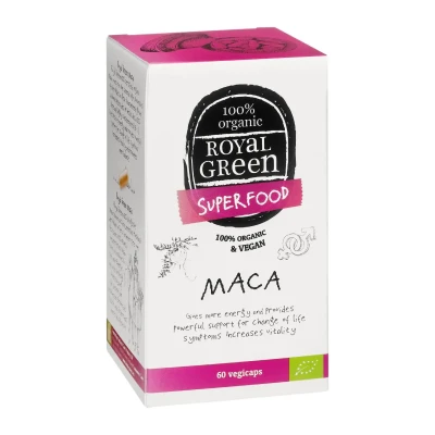 Maca, 60 kapsulių, ekologiška