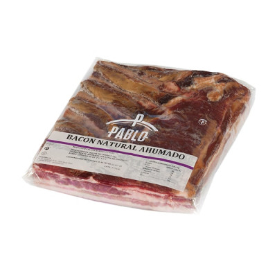 Šalto rūkymo kiaulienos šoninė NATURAL BACON