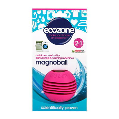Indaplovių ir skalbimo mašinų kalkių šalinimo priemonė MAGNOBALL 2 IN 1