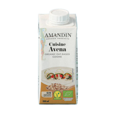 Avižų kremas kulinarijai, ekologiškas