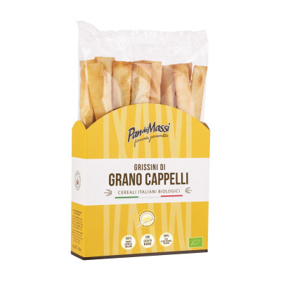 Lazdelės GRISSINI DI GRANO CAPELLI, ekologiškos